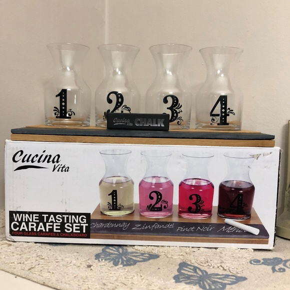 Cucina Vita Other - NIB Cucina Vita Wine Tasting Carafe Set *C1*